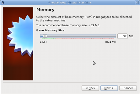 Virtualbox Memory VM
